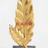 Deko & Geschenkartikel|KARE Design Deko Objekt Two Leaves Gold 9Cm
