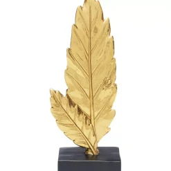 Deko & Geschenkartikel|KARE Design Deko Objekt Two Leaves Gold 9Cm