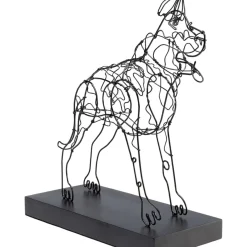 Deko & Geschenkartikel|KARE Design Deko Objekt Wire Attack Dog 36Cm