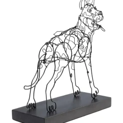 Deko & Geschenkartikel|KARE Design Deko Objekt Wire Attack Dog 36Cm