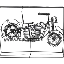Deko & Geschenkartikel|KARE Design Deko Objekt Wire Harley Bike 32Cm