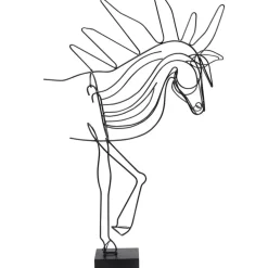 Deko & Geschenkartikel|KARE Design Deko Objekt Wire Horse 51Cm
