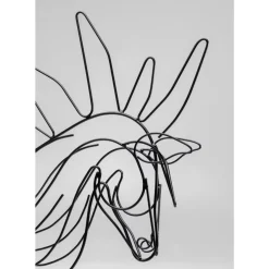 Deko & Geschenkartikel|KARE Design Deko Objekt Wire Horse 51Cm