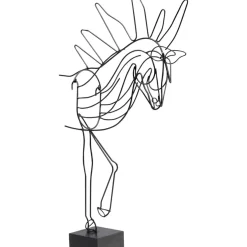 Deko & Geschenkartikel|KARE Design Deko Objekt Wire Horse 51Cm