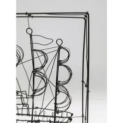 Deko & Geschenkartikel|KARE Design Deko Objekt Wire Sail Boat 28Cm