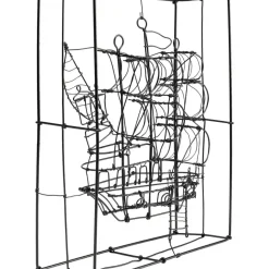 Deko & Geschenkartikel|KARE Design Deko Objekt Wire Sail Boat 28Cm