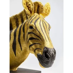 Deko & Geschenkartikel|KARE Design Deko Objekt Zebra Gold