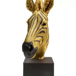 Deko & Geschenkartikel|KARE Design Deko Objekt Zebra Gold