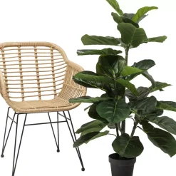 Deko & Geschenkartikel|KARE Design Deko Pflanze Fiddle Leaf 120Cm