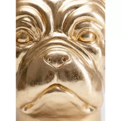 Aufbewahrung & Ordnung|KARE Design Deko Ubertopf Bulldog Gold