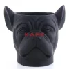 Aufbewahrung & Ordnung|KARE Design Deko Ubertopf Bulldog Schwarz