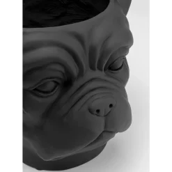 Aufbewahrung & Ordnung|KARE Design Deko Ubertopf Bulldog Schwarz