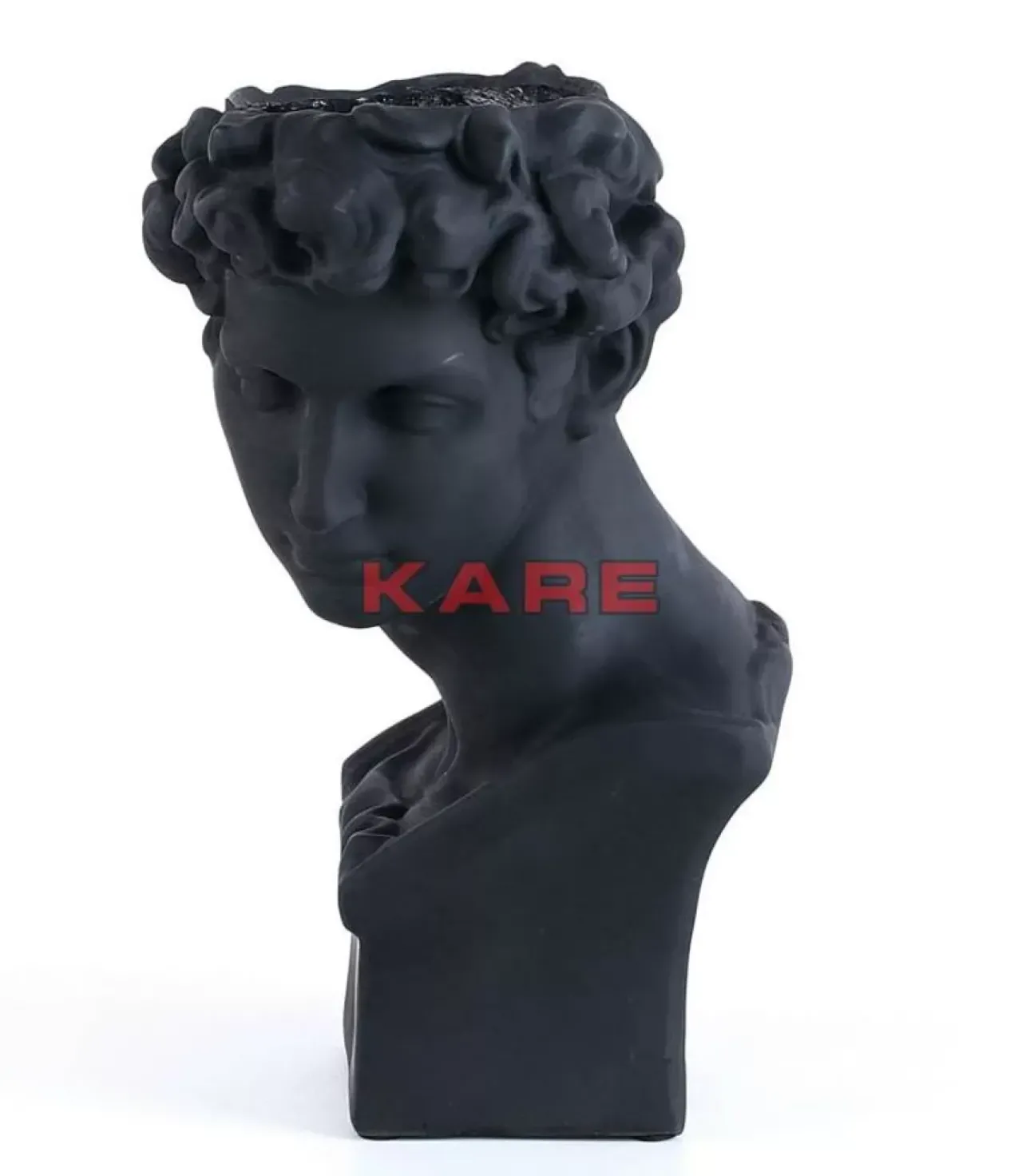 Aufbewahrung & Ordnung|KARE Design Deko Ubertopf David Schwarz
