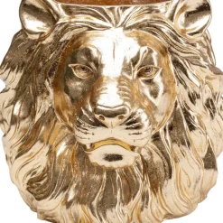 Aufbewahrung & Ordnung|KARE Design Deko Ubertopf Lion Gold