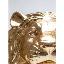 Aufbewahrung & Ordnung|KARE Design Deko Ubertopf Lion Gold