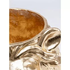 Aufbewahrung & Ordnung|KARE Design Deko Ubertopf Lion Gold