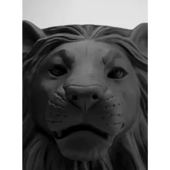 Aufbewahrung & Ordnung|KARE Design Deko Ubertopf Lion Schwarz