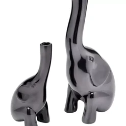 Vasen|KARE Design Deko Vase Buddy Anthrazit (2/Set)