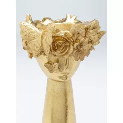 Vasen|KARE Design Deko Vase Flowercrown Gold 41Cm