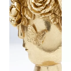 Vasen|KARE Design Deko Vase Flowercrown Gold 20Cm