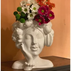 Vasen|KARE Design Deko Vase Fruity Weis 29Cm