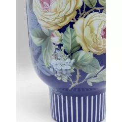 Vasen|KARE Design Deko Vase Rose Magic Blau 27Cm