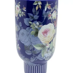 Vasen|KARE Design Deko Vase Rose Magic Blau 27Cm
