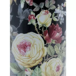 Vasen|KARE Design Deko Vase Rose Magic Schwarz 27Cm