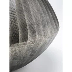 Vasen|KARE Design Deko Vase Sacramento Carving Silber Antik 30Cm