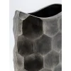 Vasen|KARE Design Deko Vase Sacramento Comb Silber Antik 59Cm