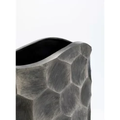 Vasen|KARE Design Deko Vase Sacramento Comb Silber Antik 59Cm