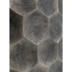Vasen|KARE Design Deko Vase Sacramento Comb Silber Antik 59Cm