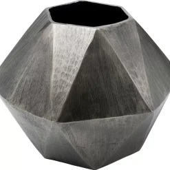 Vasen|KARE Design Deko Vase Sacramento Silber Antik 24Cm