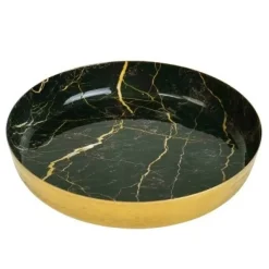 Geschirr & Tischaccessoires|KARE Design Dekoschale Marmoroptik,Eisen