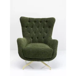 Sessel|KARE Design Drehsessel Bellini Grun