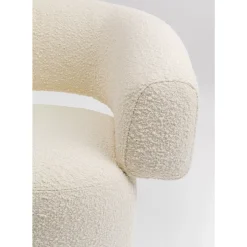 Sessel|KARE Design Drehsessel Maye Creme