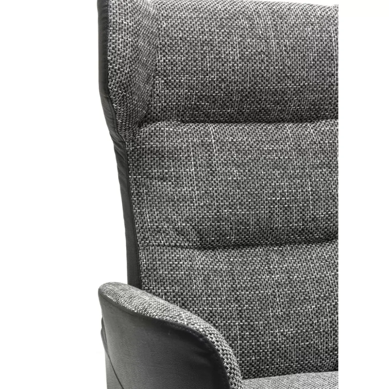 Sessel|KARE Design Drehsessel Mit Hocker Ohio Salt And Pepper
