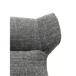 Sessel|KARE Design Drehsessel Mit Hocker Ohio Salt And Pepper