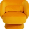 Sessel|KARE Design Drehsessel Orion Gelb