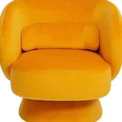Sessel|KARE Design Drehsessel Orion Gelb
