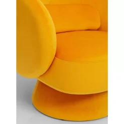 Sessel|KARE Design Drehsessel Orion Gelb