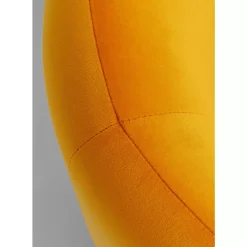 Sessel|KARE Design Drehsessel Orion Gelb