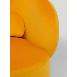 Sessel|KARE Design Drehsessel Orion Gelb