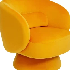 Sessel|KARE Design Drehsessel Orion Gelb