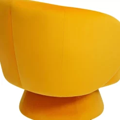 Sessel|KARE Design Drehsessel Orion Gelb