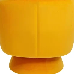 Sessel|KARE Design Drehsessel Orion Gelb
