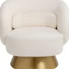Sessel|KARE Design Drehsessel Orion Weis