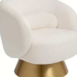 Sessel|KARE Design Drehsessel Orion Weis