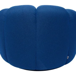 Sessel|KARE Design Drehsessel Peppo Lounge Blau