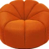 Sessel|KARE Design Drehsessel Peppo Lounge Orange